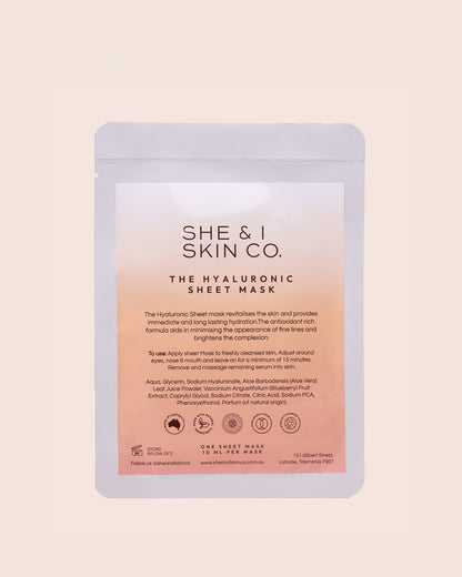 The Hyaluronic Sheet Mask