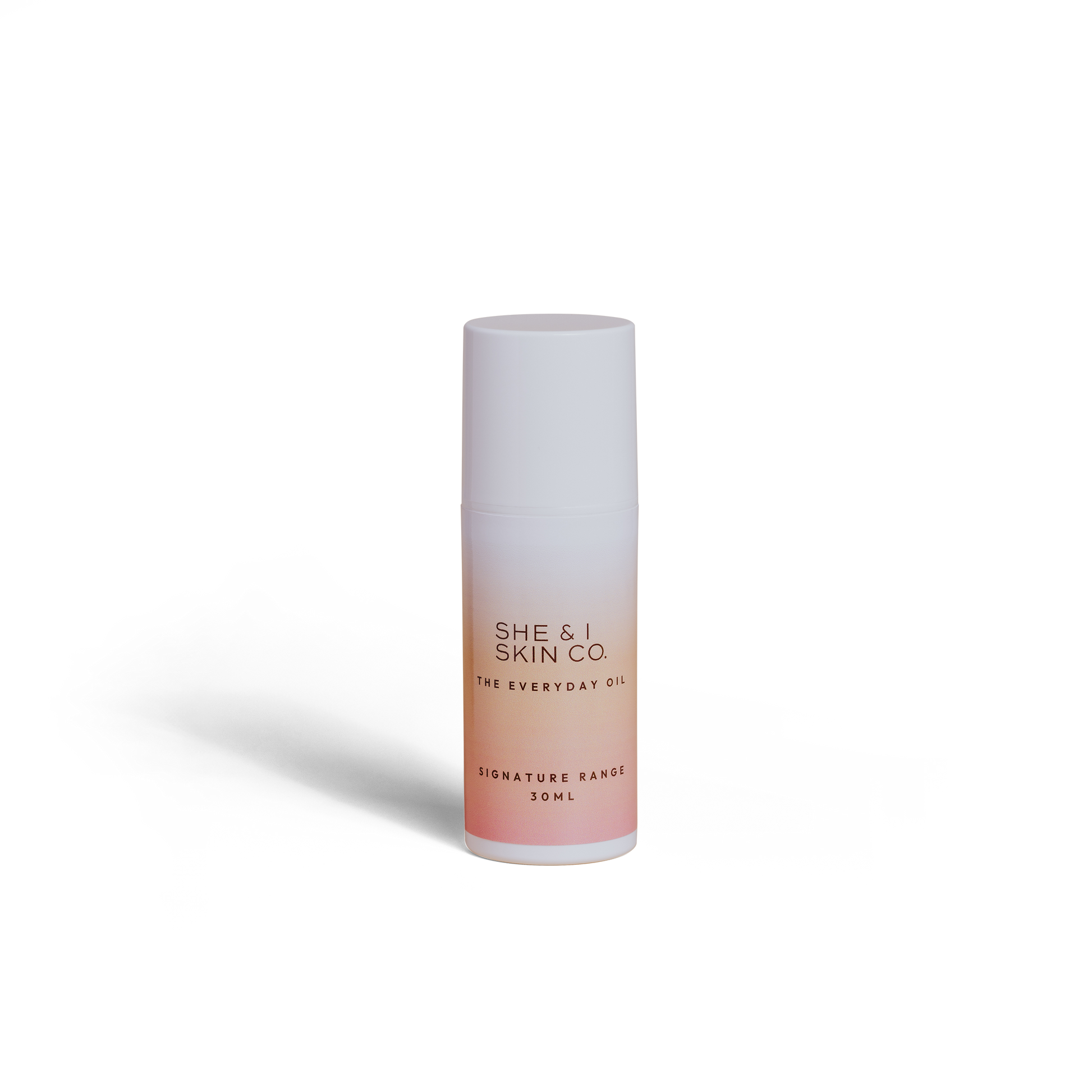 She & I Skin Co. "The Everyday Oil," 30ml, a versatile oil for daily hydration and radiance.